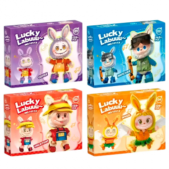 Купить Конструктор "Lucky Labubu" №10113 оптом